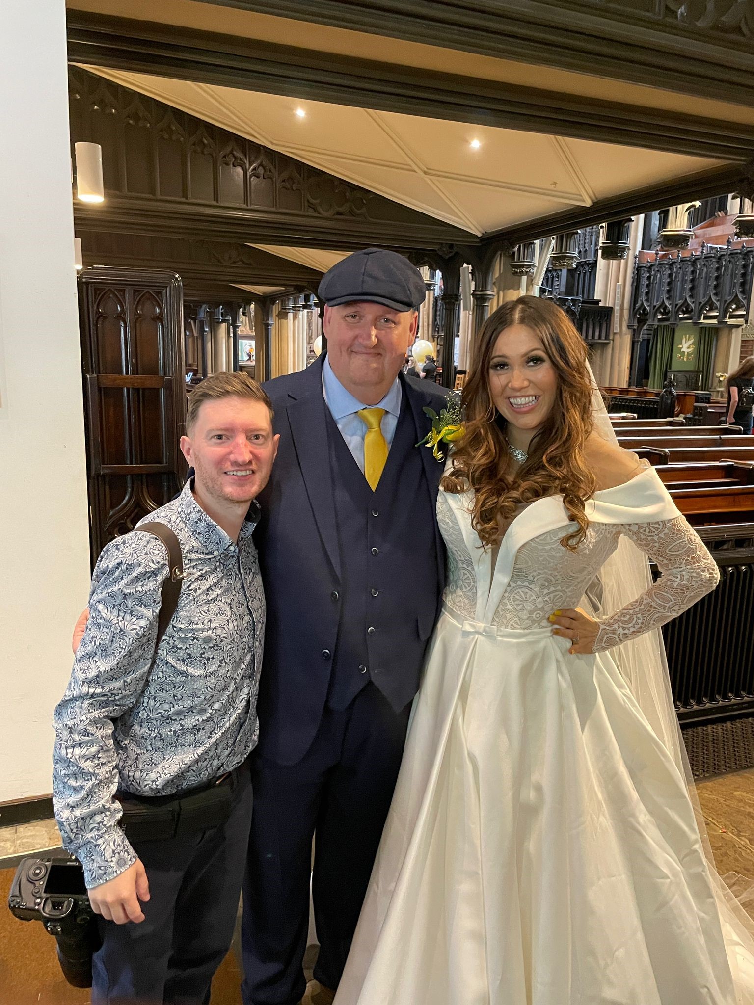 Danny and Sophie Malin, Rate my Takeaway Stars Yorkshire wedding