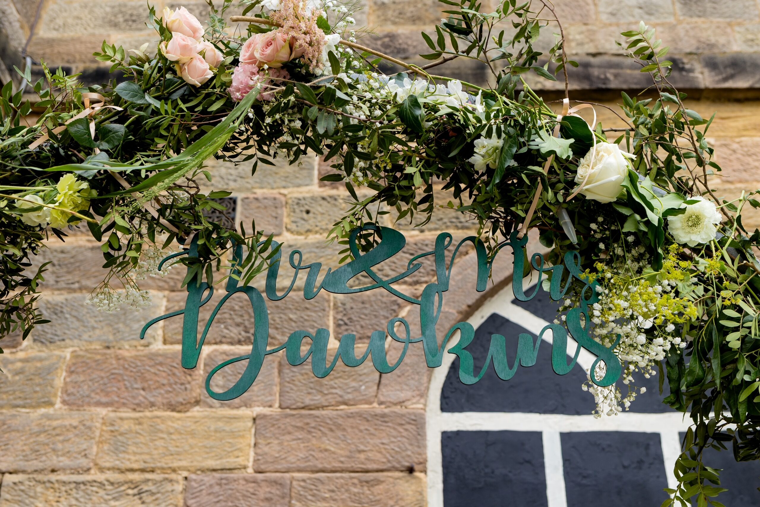 Spruce York Wedding Sign